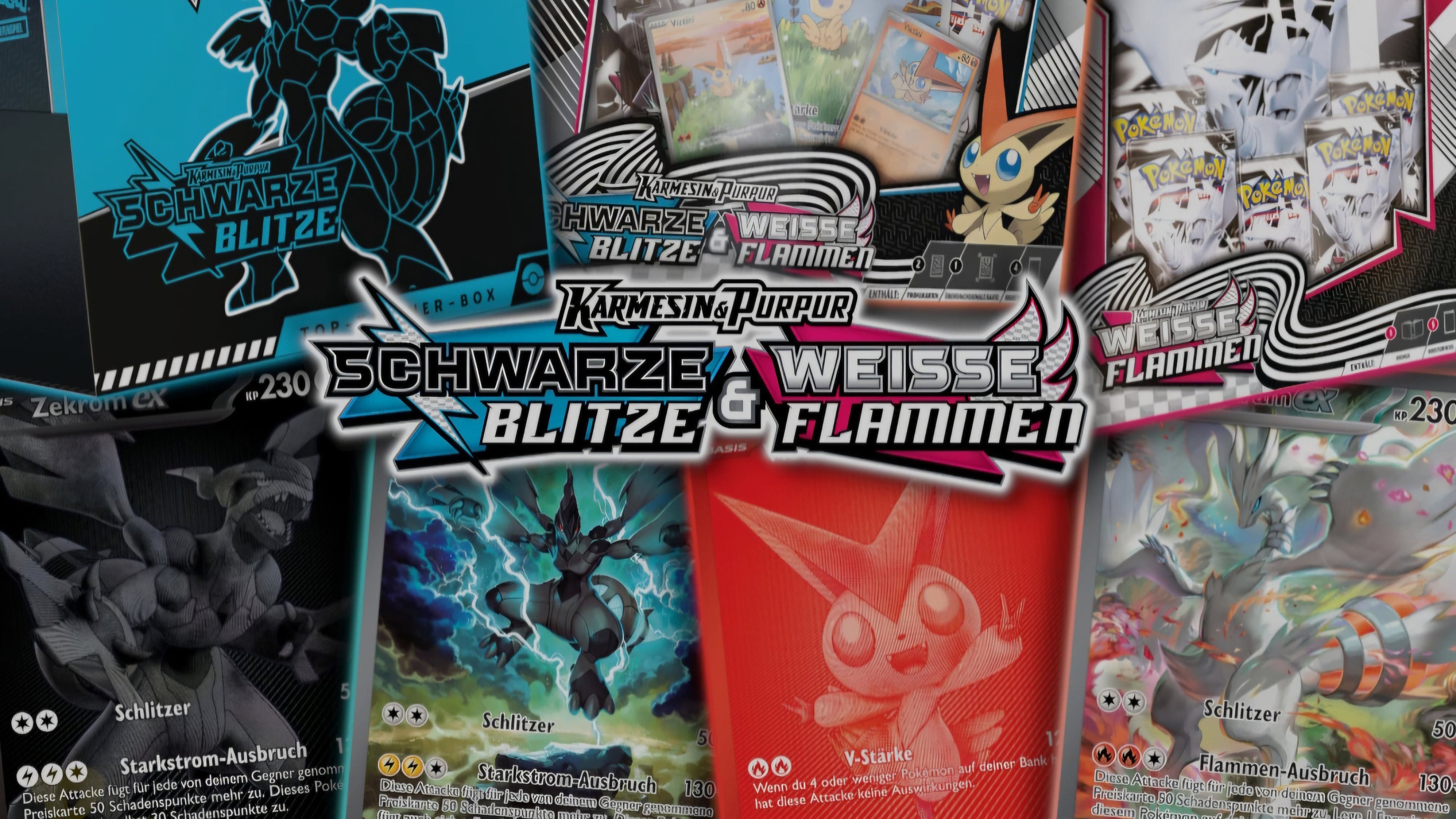 Schwarze Blitze & Weisse Flammen