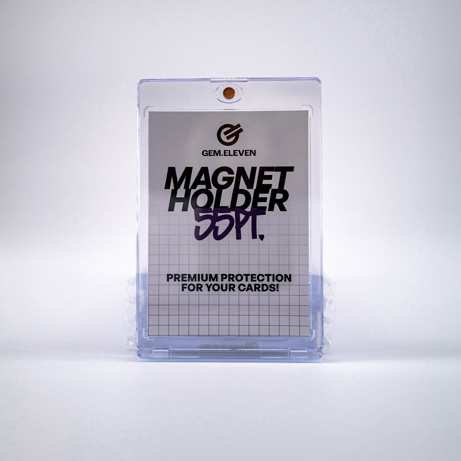 Gem.Eleven Magnetic Card Holder – UV Acryl Case – 35PT/55PT (5er-Pack)