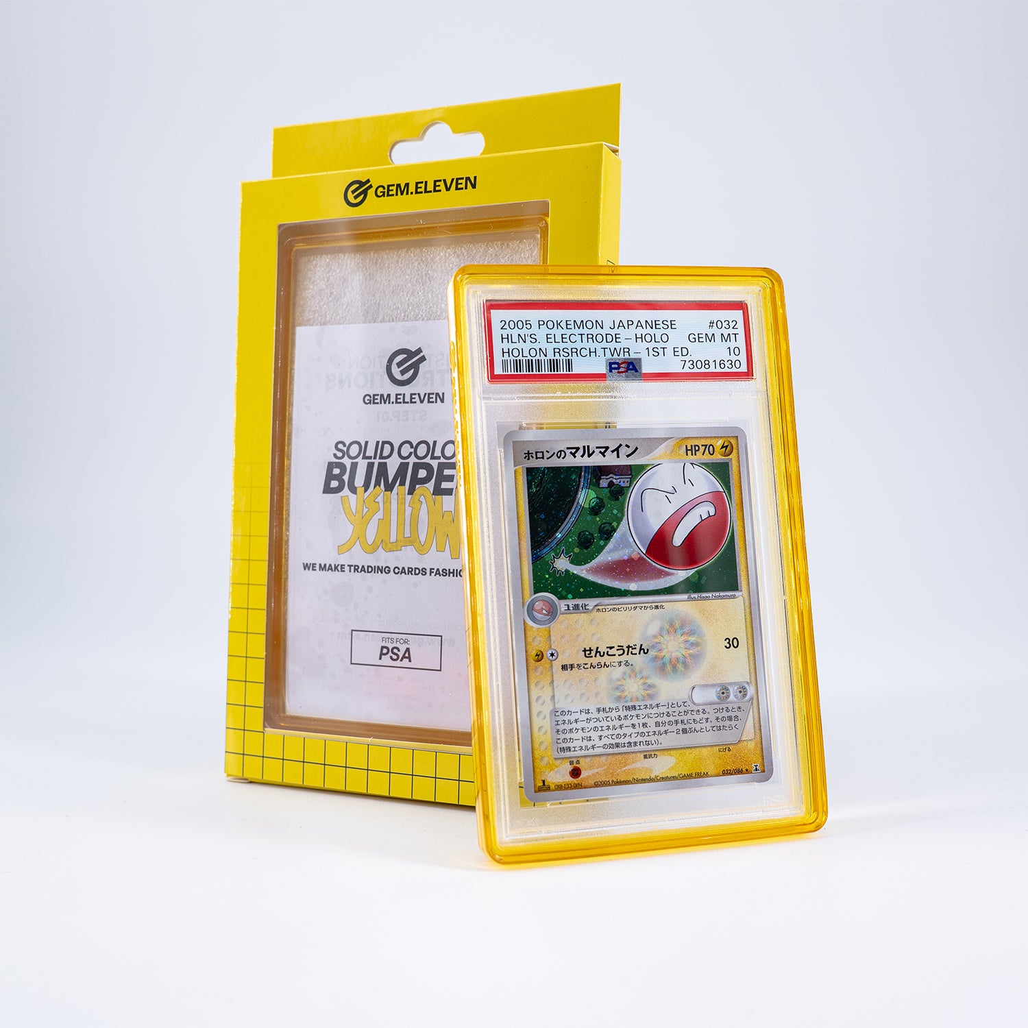 Gem.Eleven Solid Bumper – PSA & CGC Slab Schutz