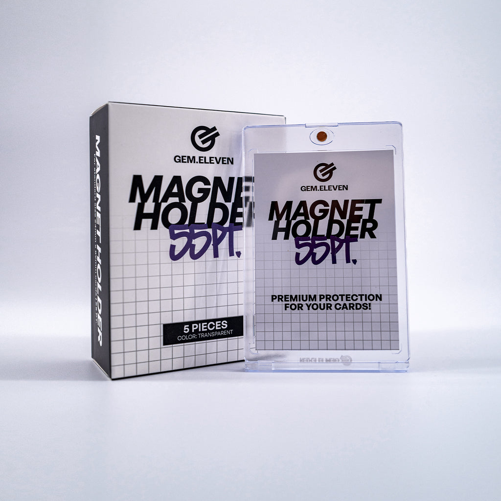 Gem.Eleven Magnetic Card Holder – UV Acryl Case – 35PT/55PT (5er-Pack)