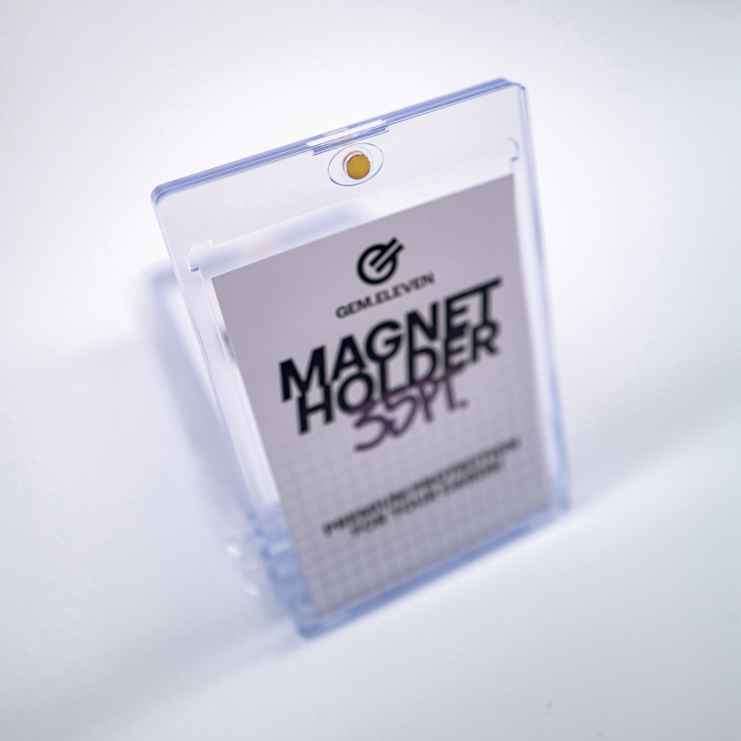 Gem.Eleven Magnetic Card Holder – UV Acryl Case – 35PT/55PT (5er-Pack)