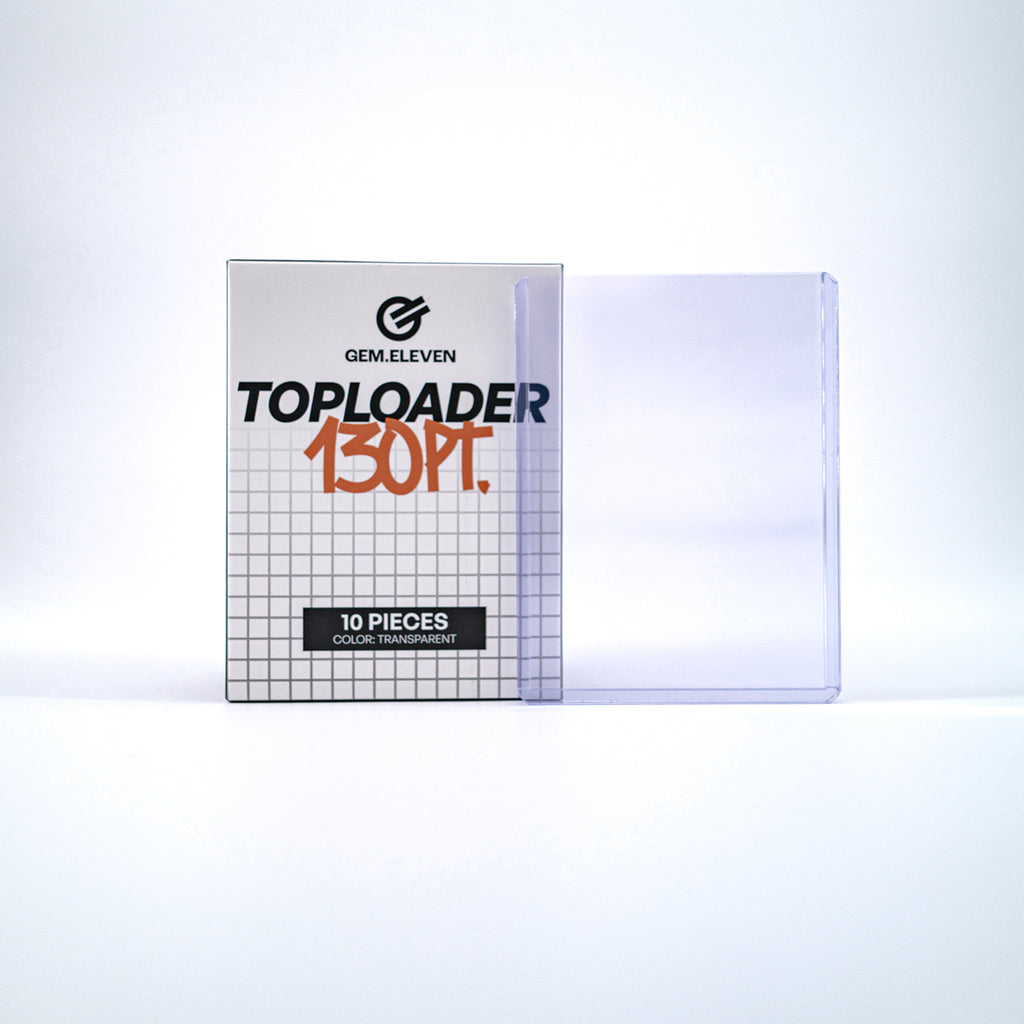 Gem.Eleven Trading Card Toploader – Stabiler Protector – 35PT–130PT