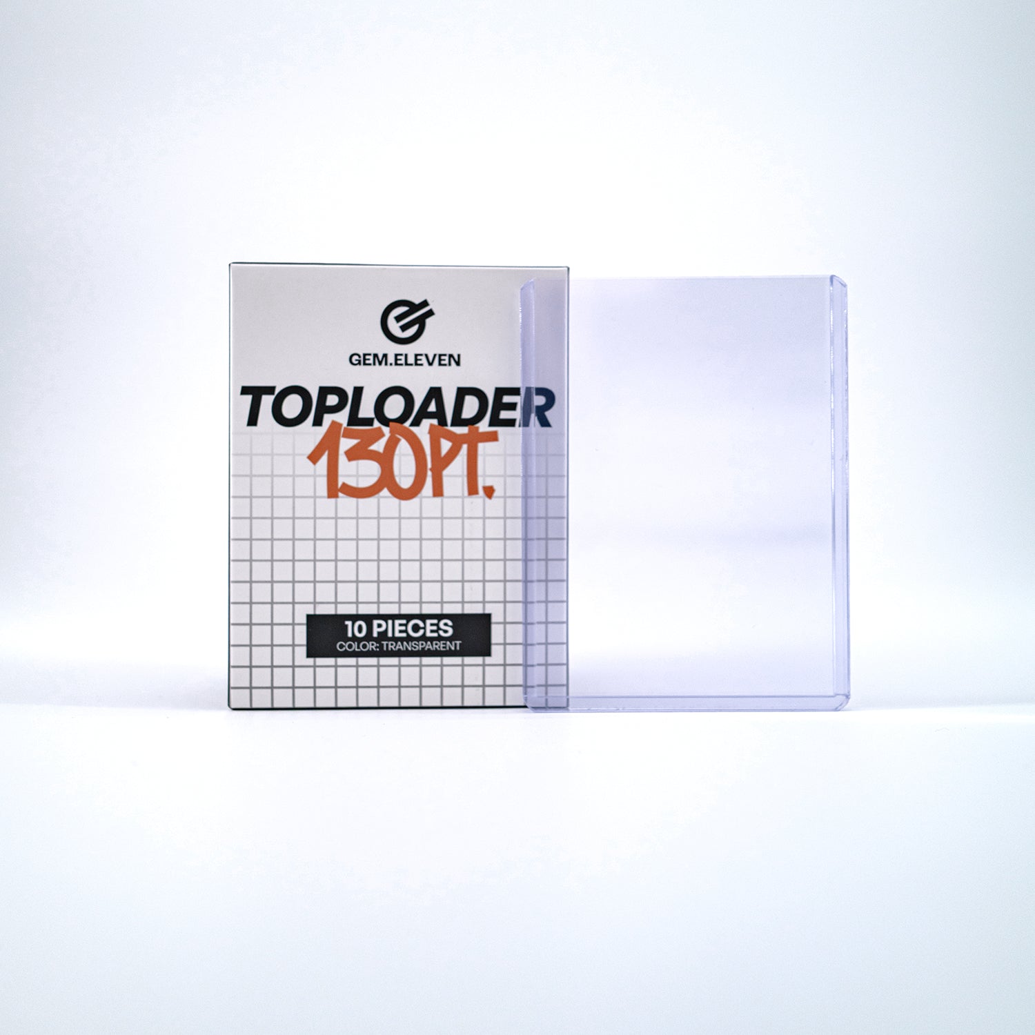 Gem.Eleven Trading Card Toploader – Stabiler Protector – 35PT–130PT