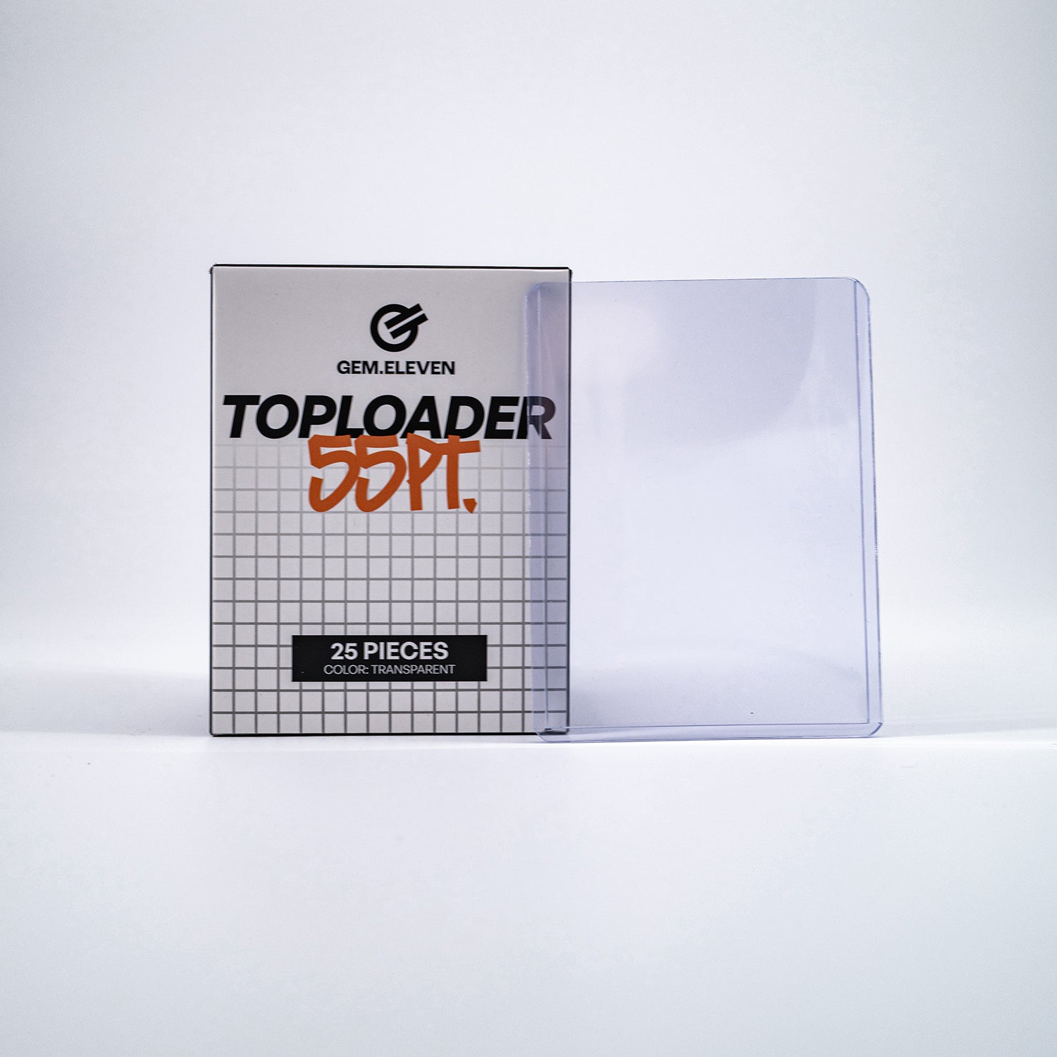 Gem.Eleven Trading Card Toploader – Stabiler Protector – 35PT–130PT
