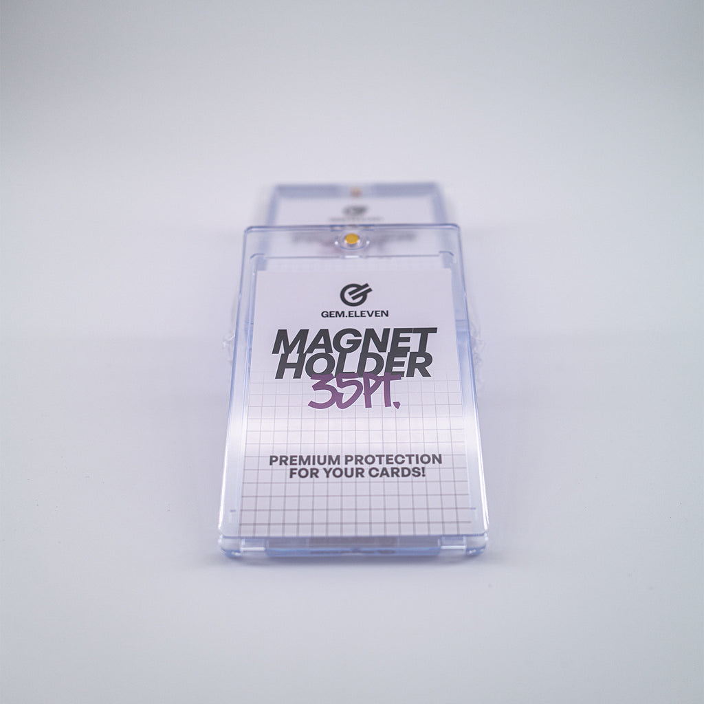 Gem.Eleven Magnetic Card Holder – UV Acryl Case – 35PT/55PT (5er-Pack)