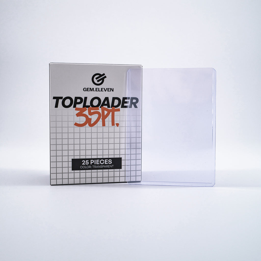 Gem.Eleven Trading Card Toploader – Stabiler Protector – 35PT–130PT