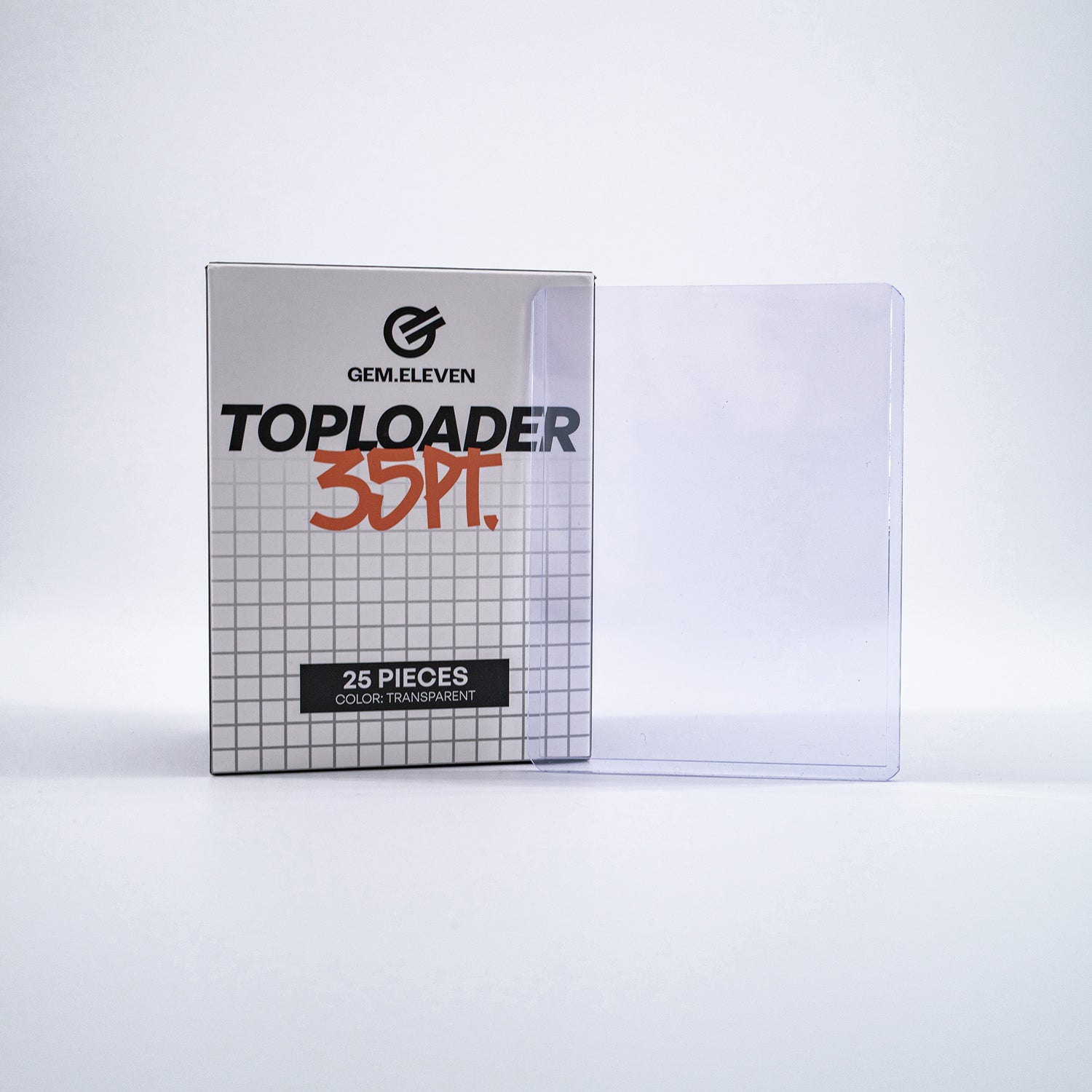 Gem.Eleven Trading Card Toploader – Stabiler Protector – 35PT–130PT