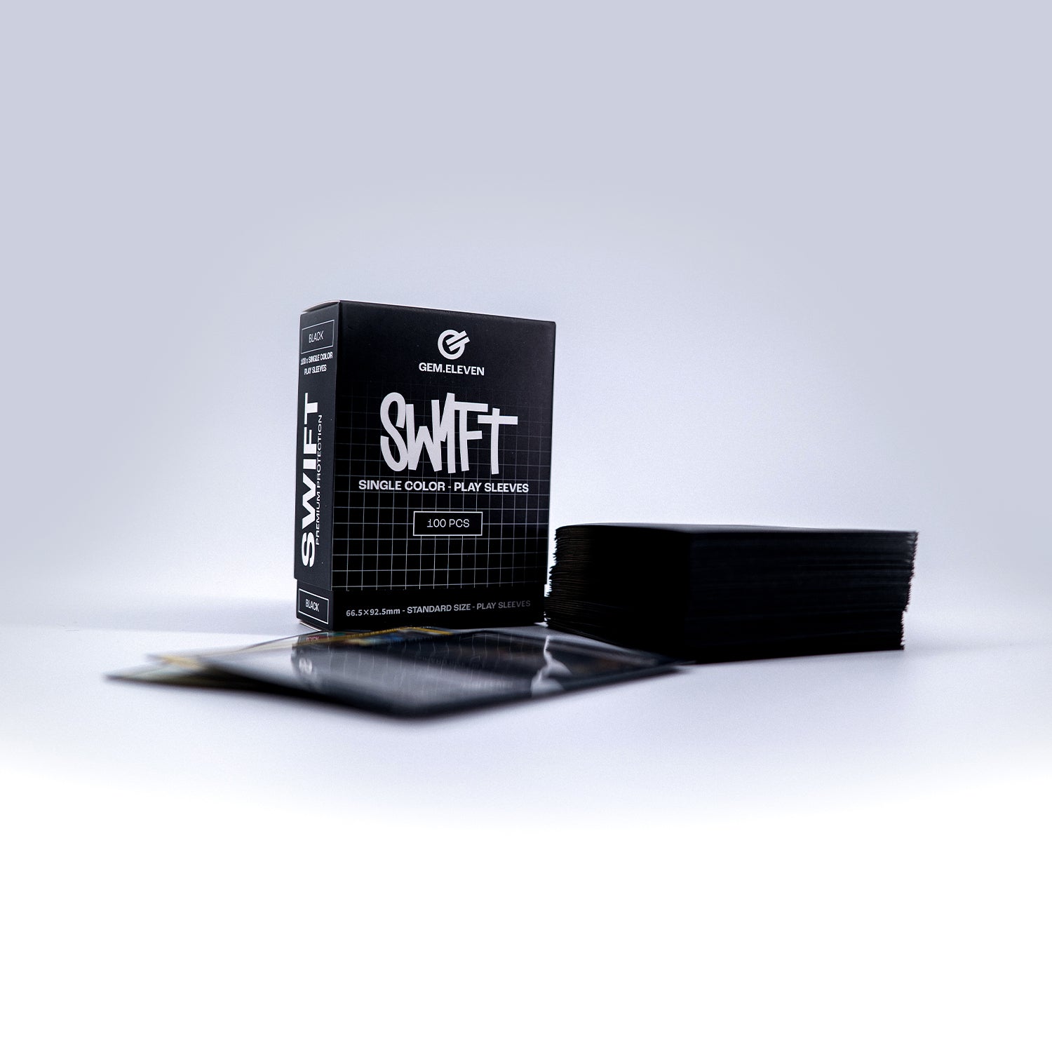 Gem.Eleven Swift Play Sleeves – 100 Standard TCG-Schutz