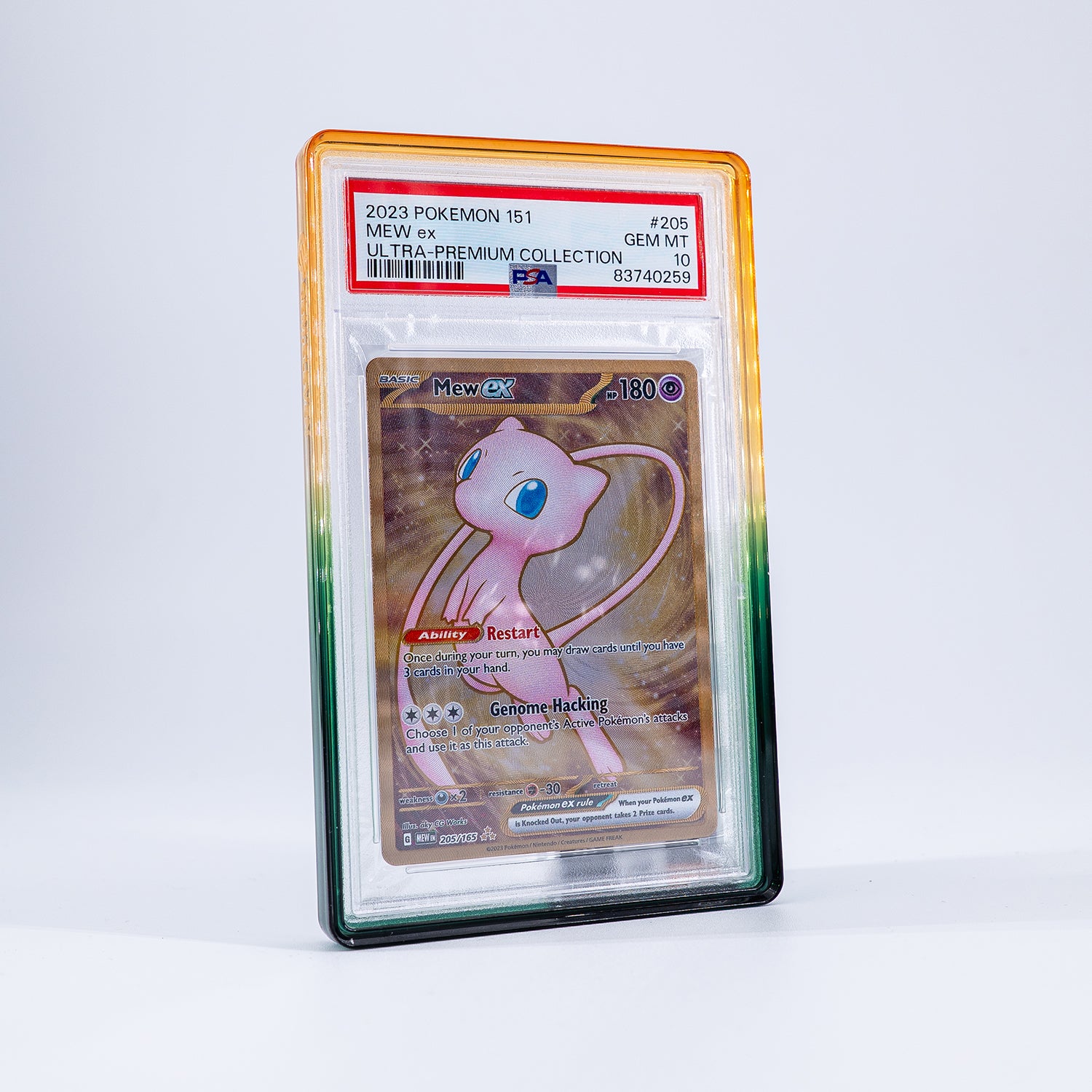 Gem.Eleven Gradient Bumper Evergreen – PSA & CGC Slab Schutz