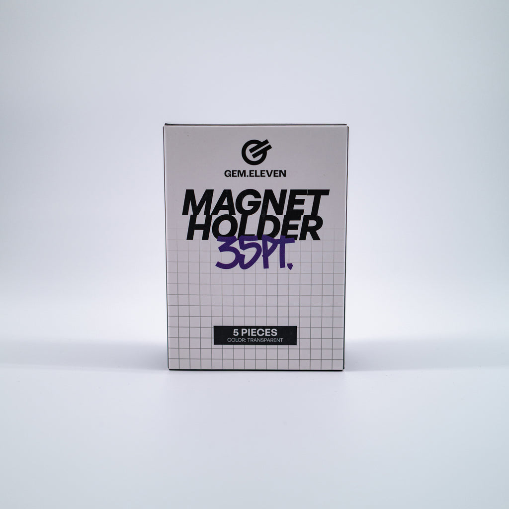 Gem.Eleven Magnetic Card Holder – UV Acryl Case – 35PT/55PT (5er-Pack)