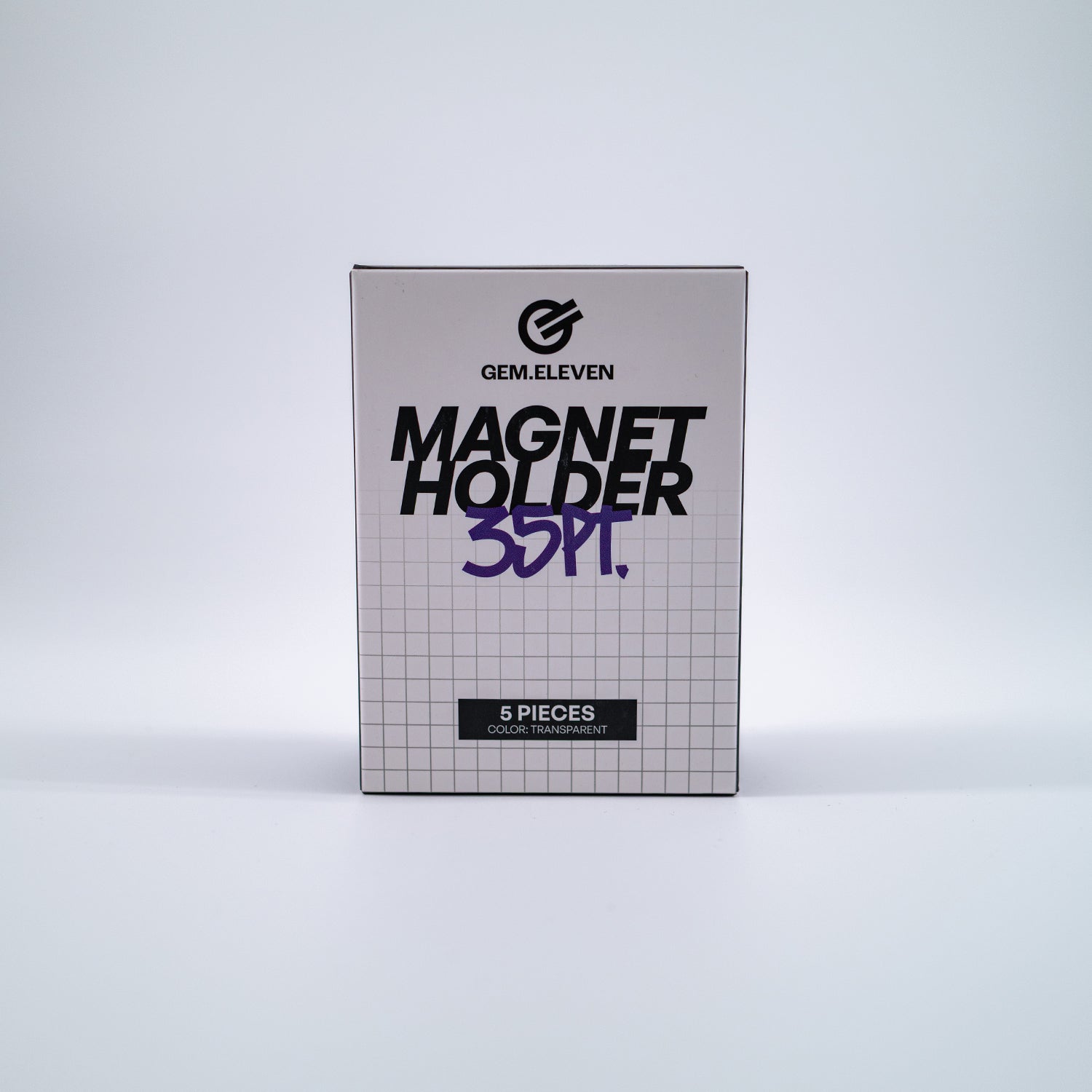 Gem.Eleven Magnetic Card Holder – UV Acryl Case – 35PT/55PT (5er-Pack)