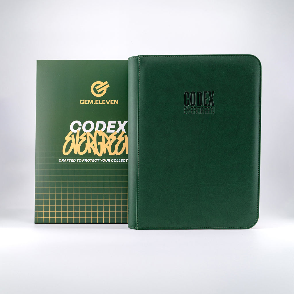 Gem.Eleven Codex Evergreen – Premium 9-Pocket Binder (360 Karten)