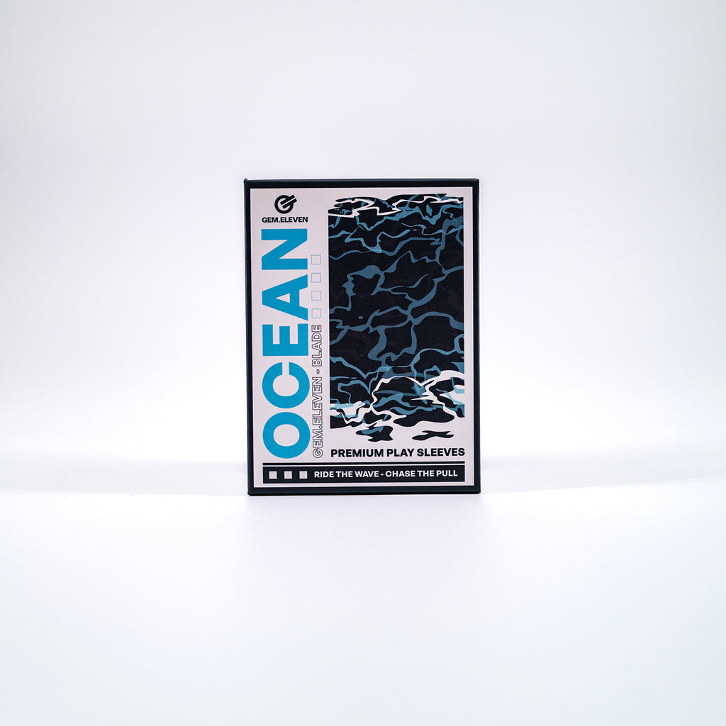 Gem.Eleven Blade Ocean – Premium TCG Play Sleeves – 100 Standard-Size Sleeves