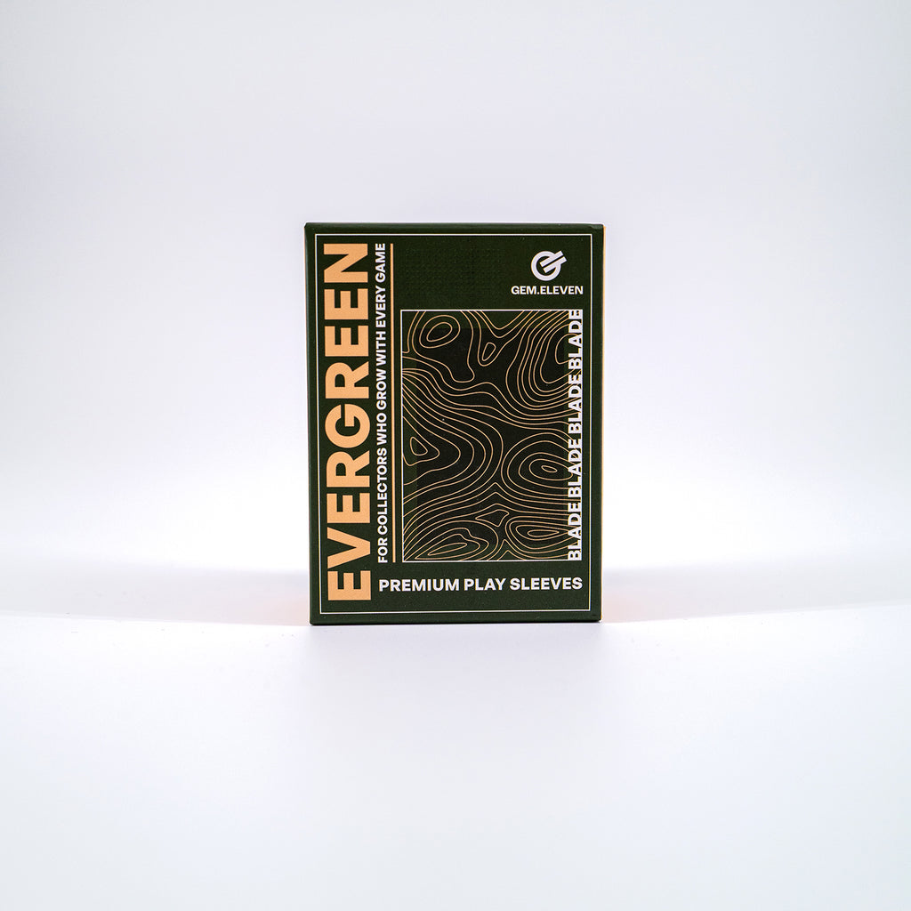 Gem.Eleven Premium TCG Play Sleeves – Blade Evergreen