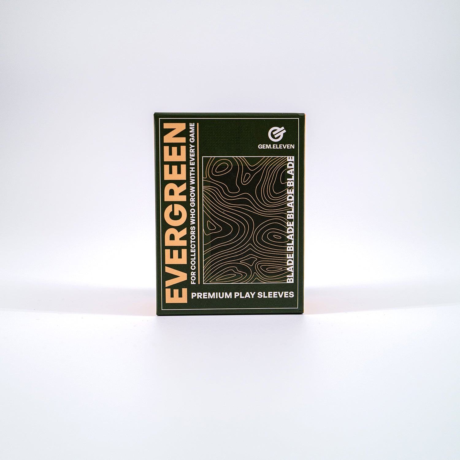 Gem.Eleven Premium TCG Play Sleeves – Blade Evergreen