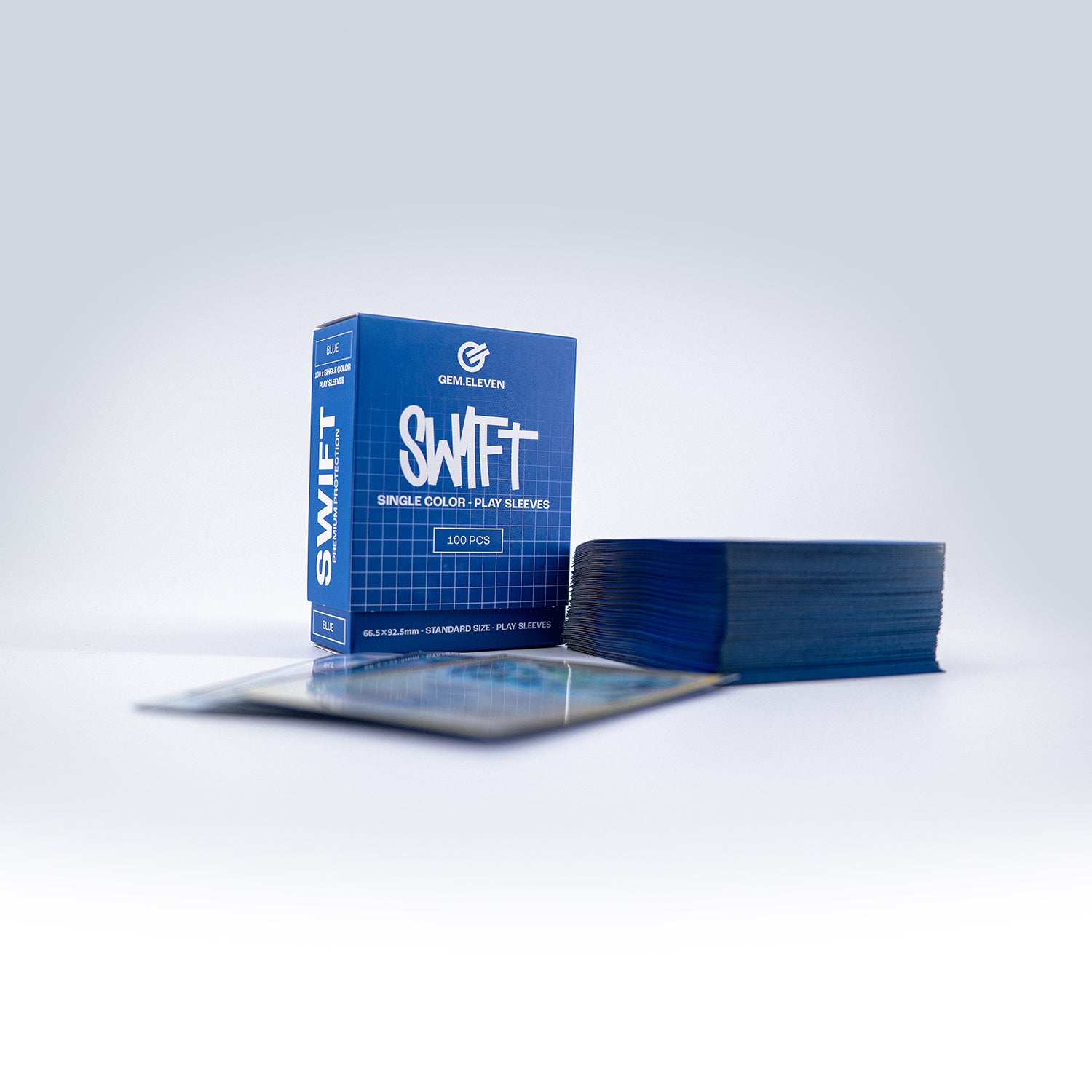 Gem.Eleven Swift Play Sleeves – 100 Standard TCG-Schutz