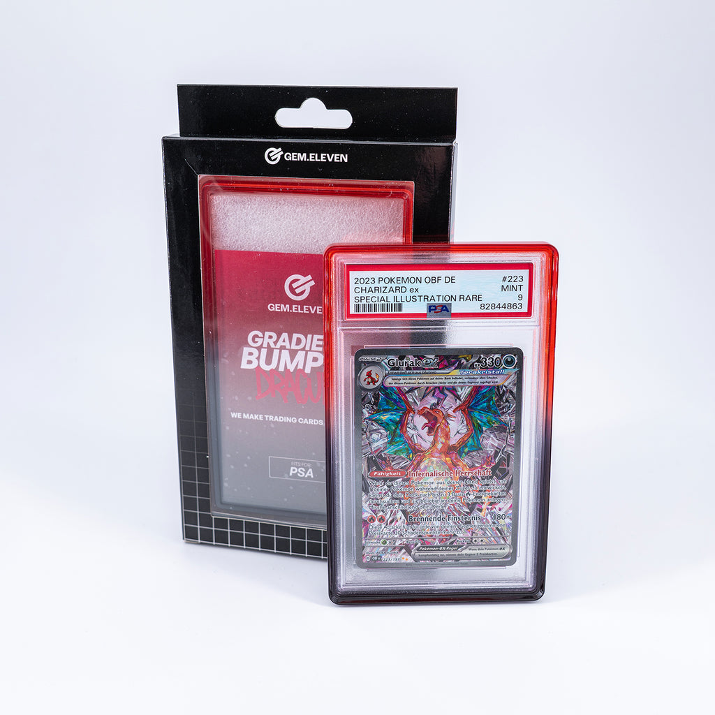 Gem.Eleven Gradient Bumper Dracula – PSA & CGC Slab Schutz
