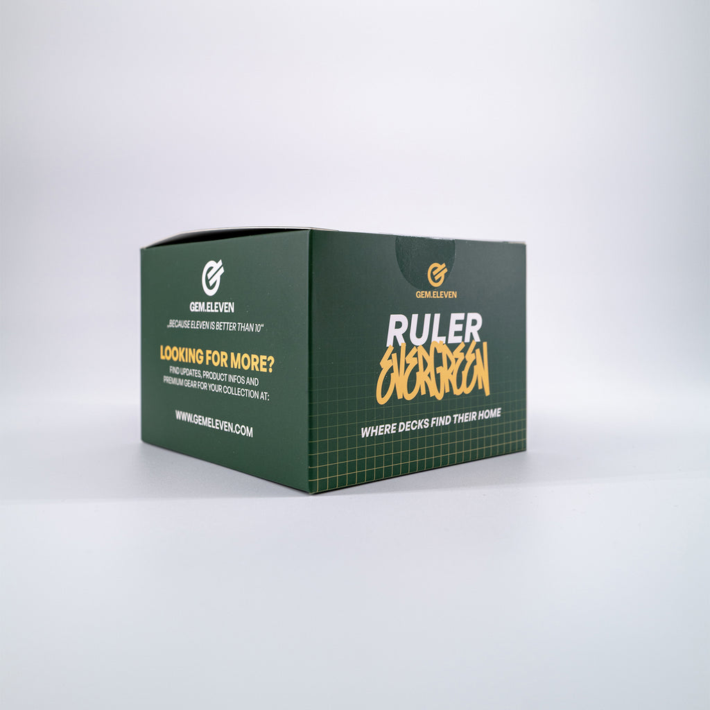 Gem.Eleven Ruler Evergreen – Premium Deckbox für 100+ Karten