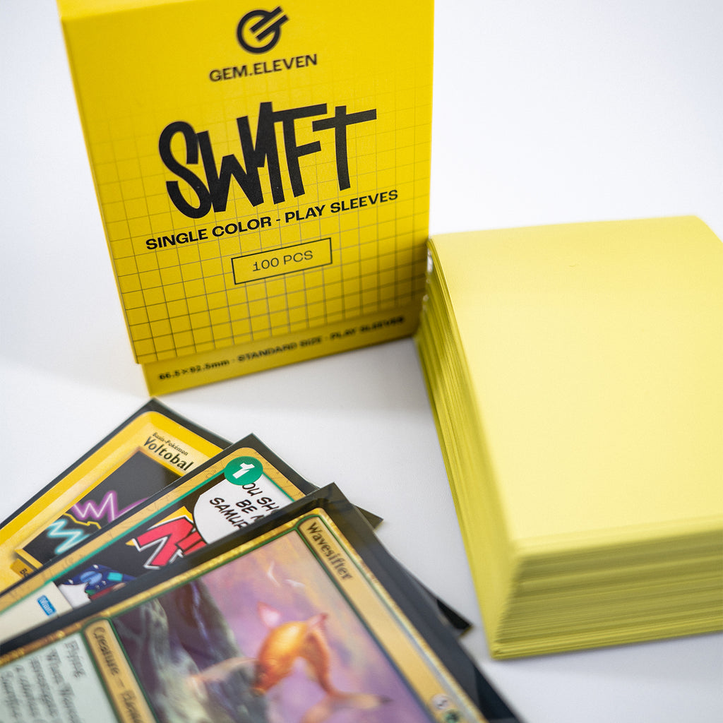 Gem.Eleven Swift Play Sleeves – 100 Standard TCG-Schutz