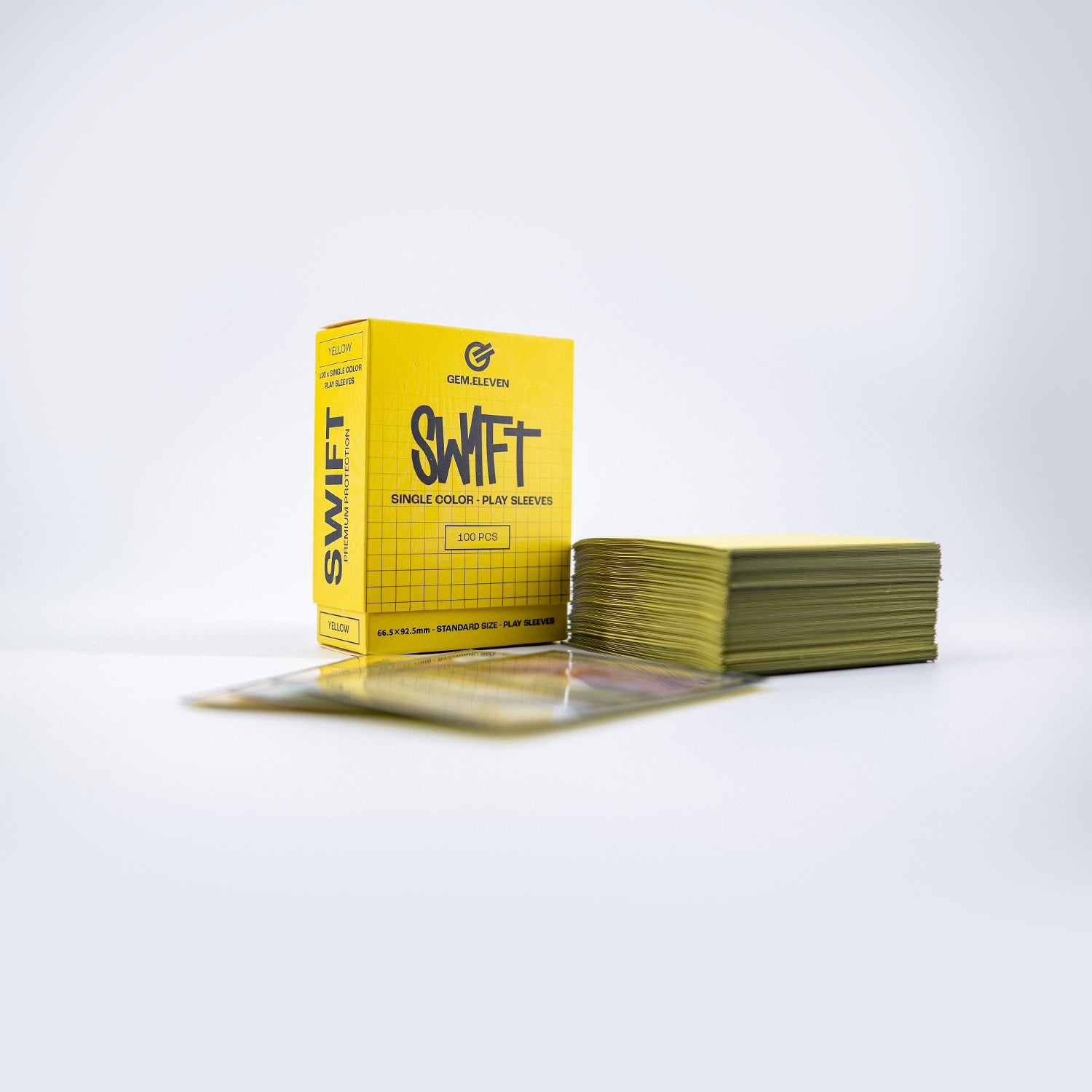 Gem.Eleven Swift Play Sleeves – 100 Standard TCG-Schutz