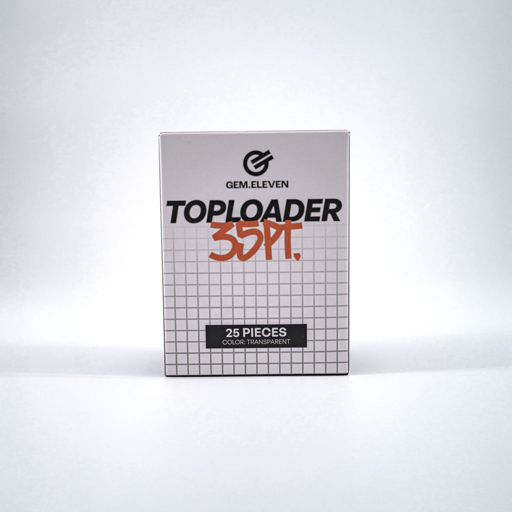 Gem.Eleven Trading Card Toploader – Stabiler Protector – 35PT–130PT