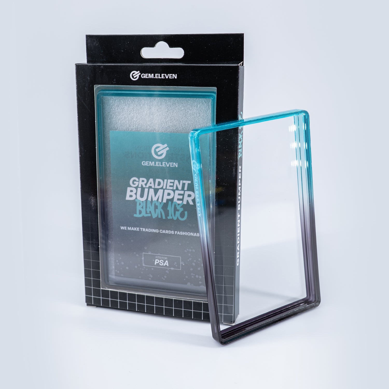 Gem.Eleven Gradient Bumper Black Ice – PSA & CGC Slab Schutz