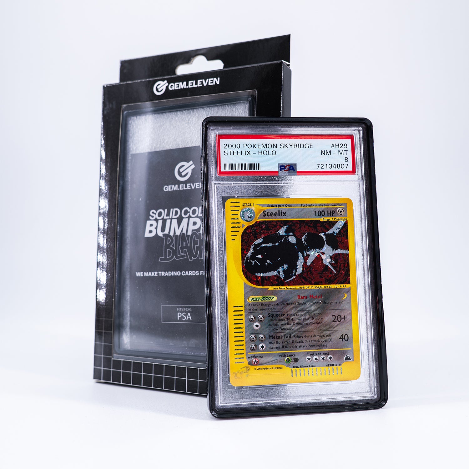 Gem.Eleven Solid Bumper – PSA & CGC Slab Schutz