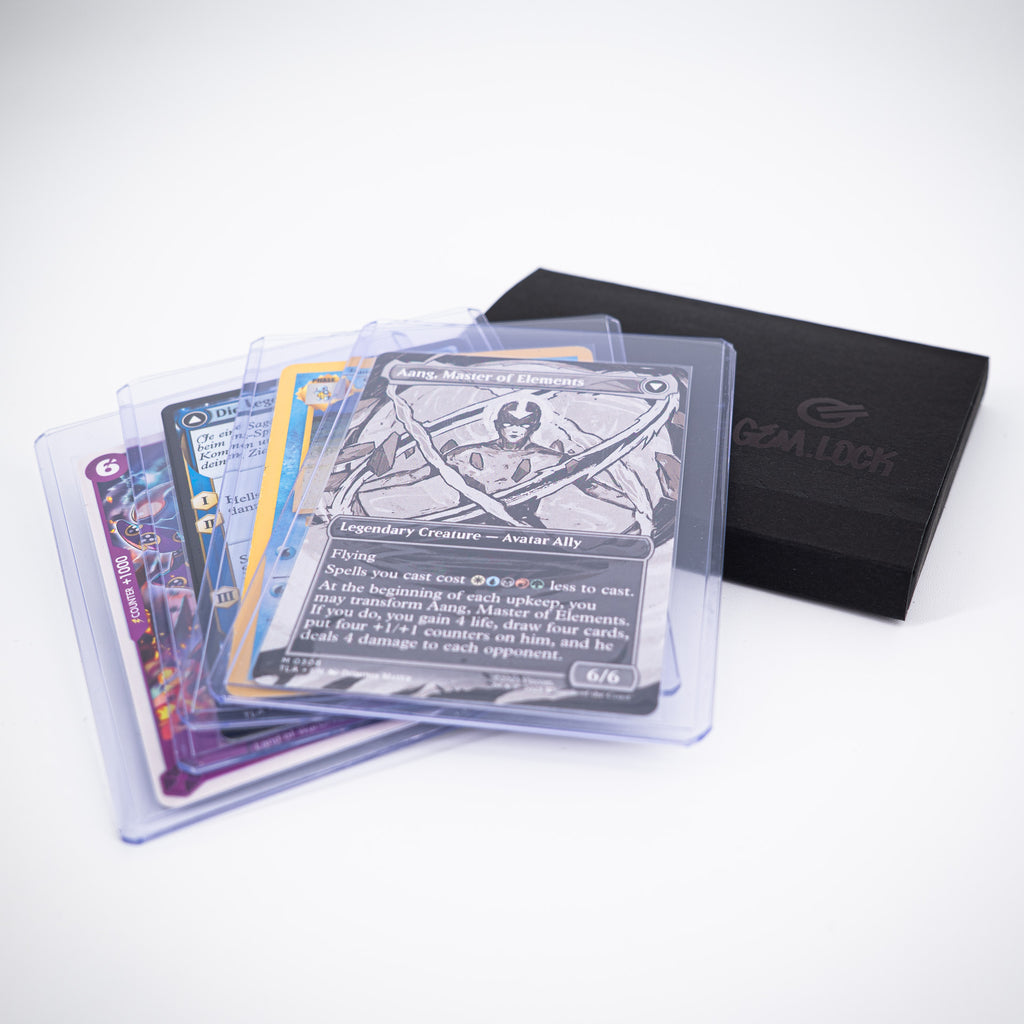 Gem.Eleven Toploader Versandhalter für 4 Karten