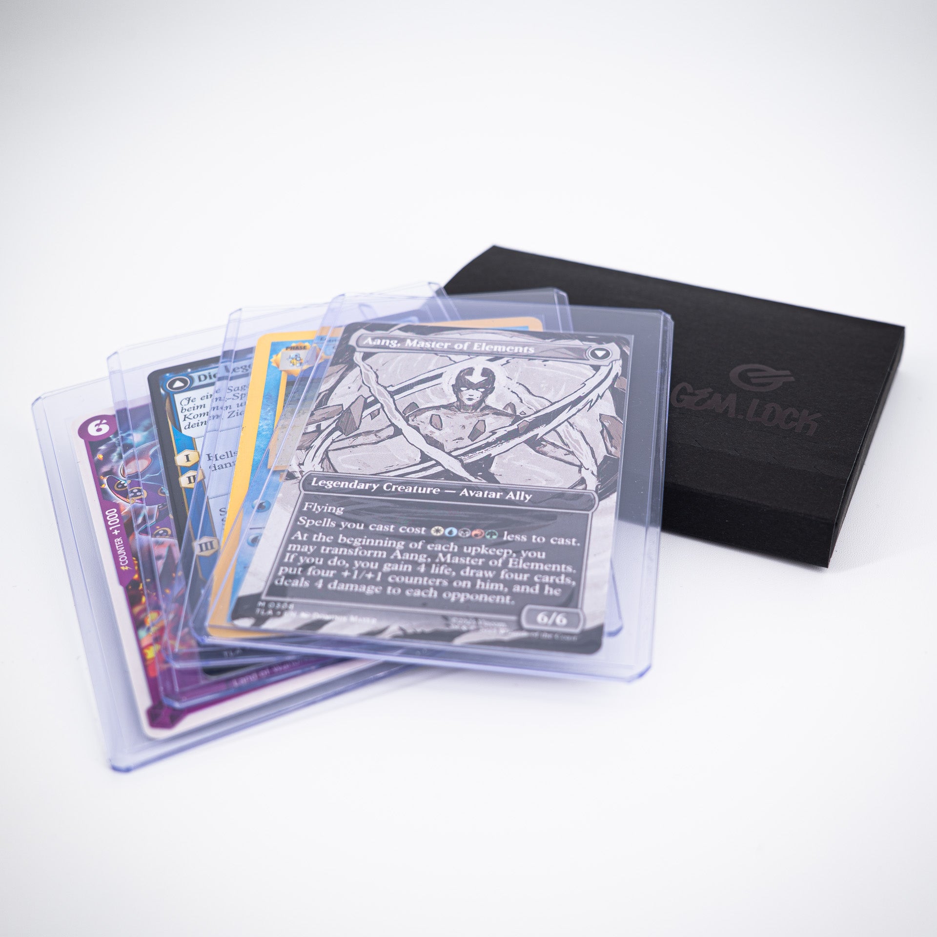 Gem.Eleven Toploader Versandhalter für 4 Karten