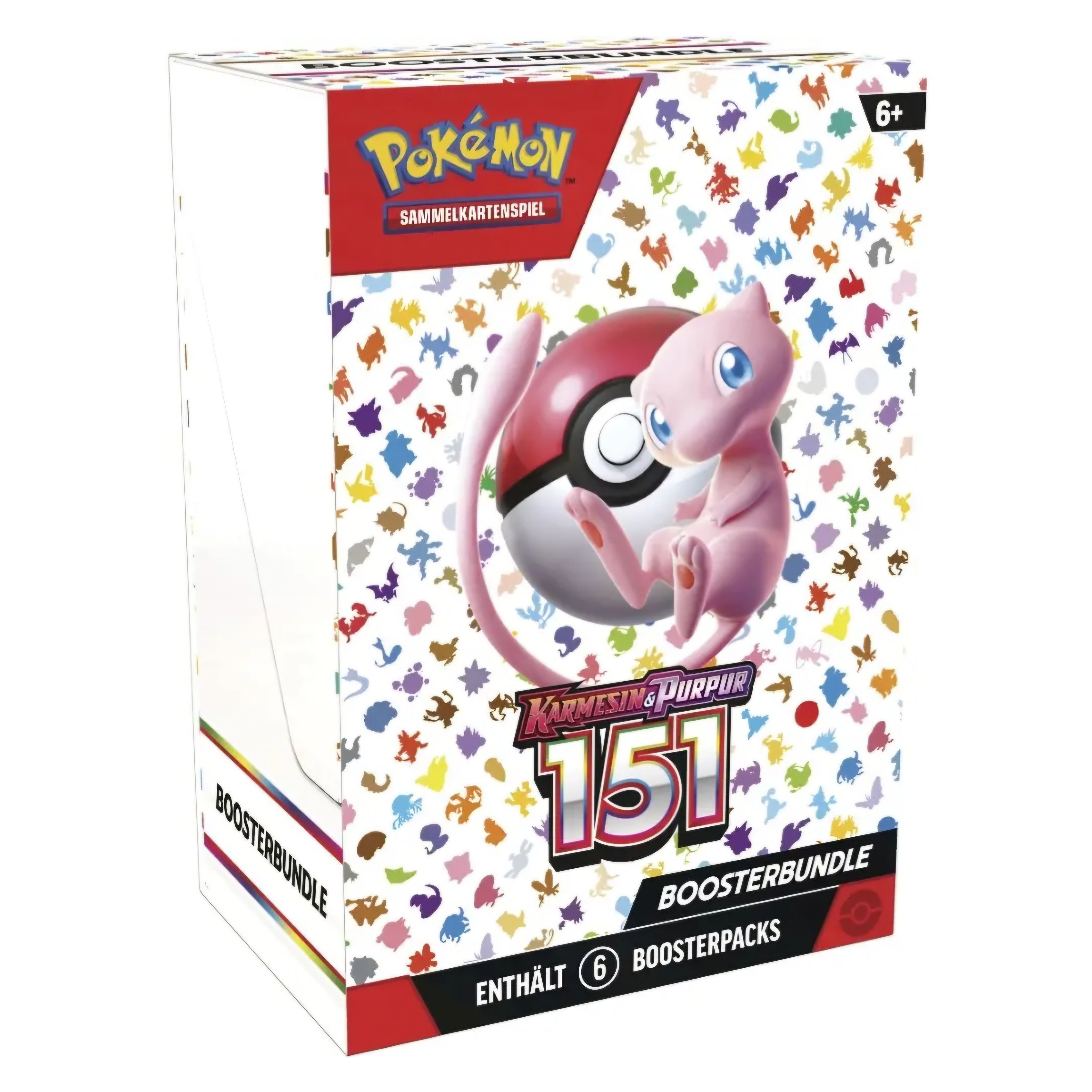 Pokémon 151 Boosterbundle - 6 Sealed Booster TCG