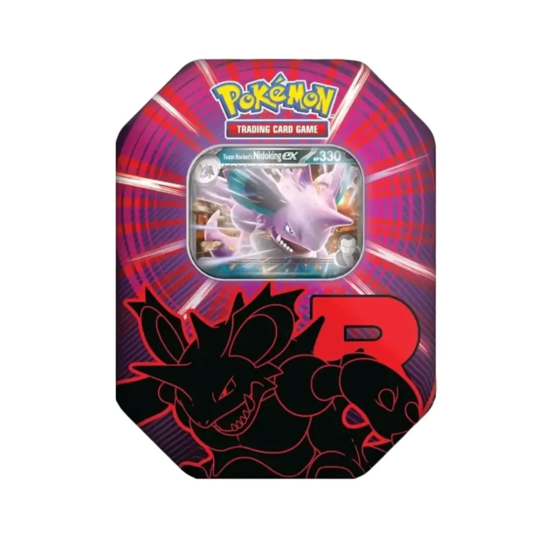 Pokémon Ewige Rivalen  Tin Box Team Rockets Nidoking sealed TCG