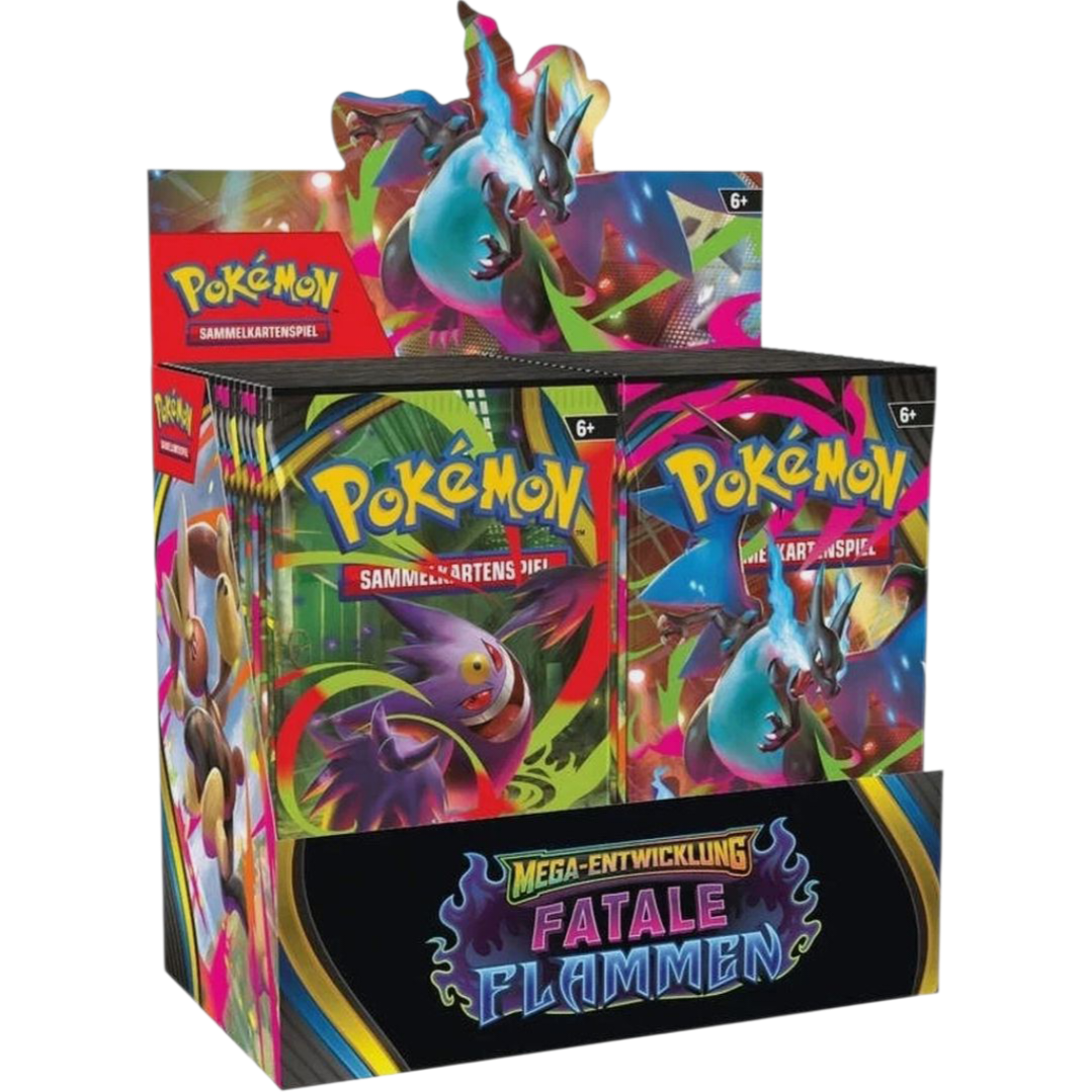 Pokémon Fatale Flammen 36er Display - Sealed Booster Box TCG