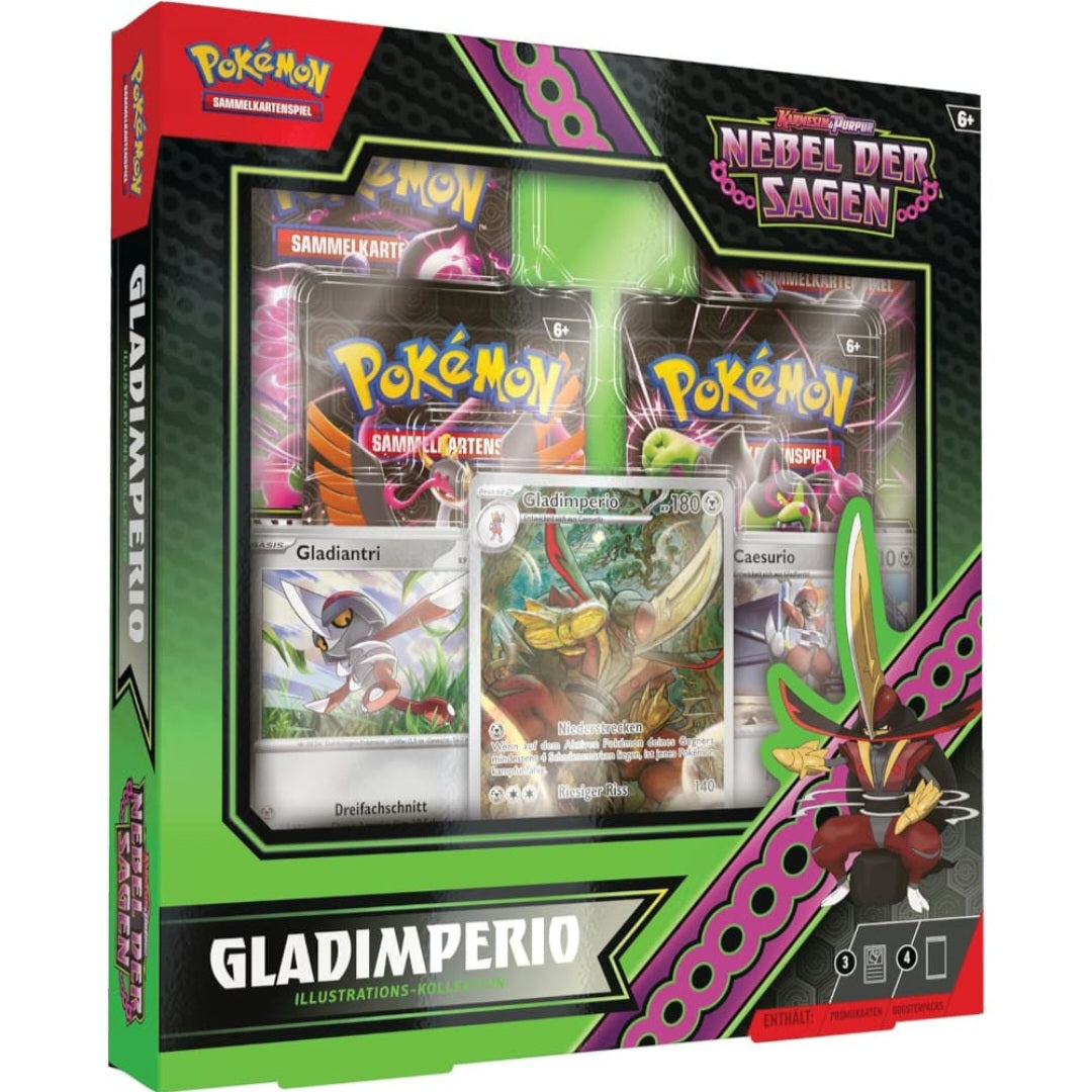 Pokémon Nebel der Sagen Gladimperio Illustrations-Kollektion - Sealed TCG