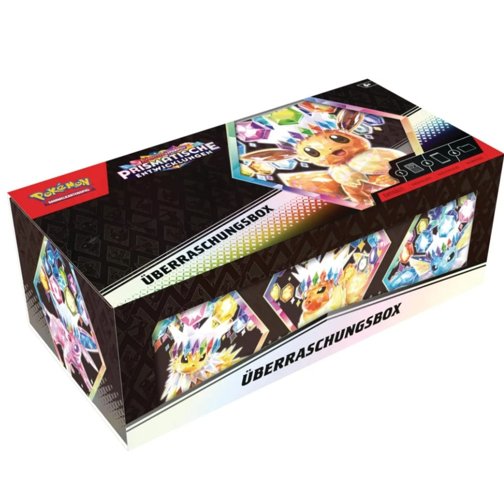 Pokémon Prismatische Entwicklungen Überraschungsbox - Sealed Mystery Box