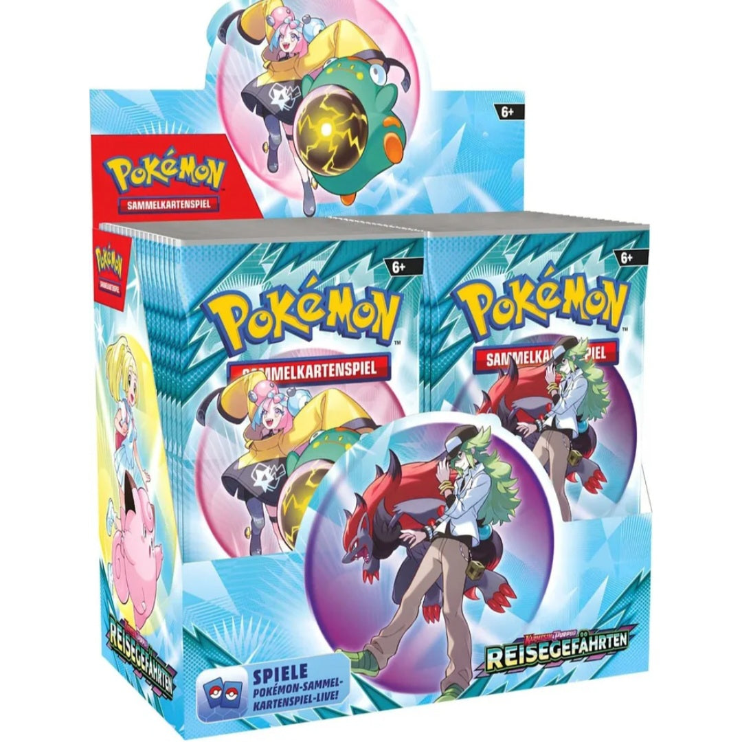 Pokémon Reisegefährten 36er Display - Sealed Booster Box TCG
