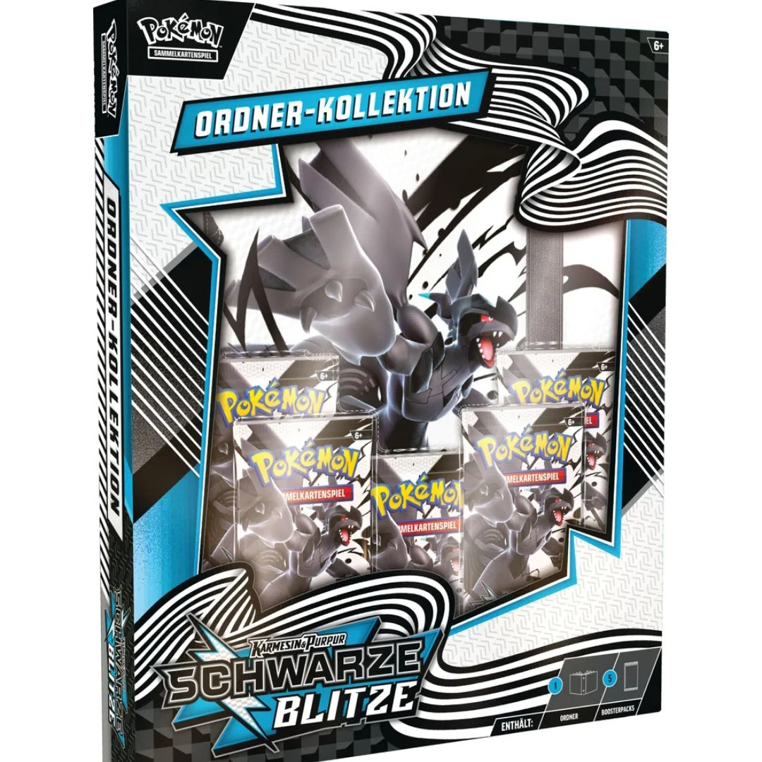 Pokémon Schwarze Blitze Binder-Kollektion - Sealed Sammelmappe TCG