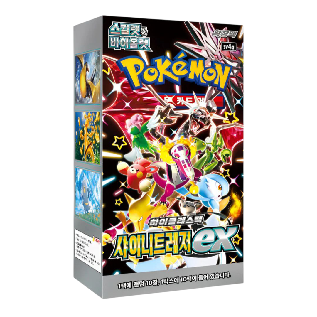 Pokémon Shiny Treasure ex Booster Box (KOR) - Sealed Display TCG