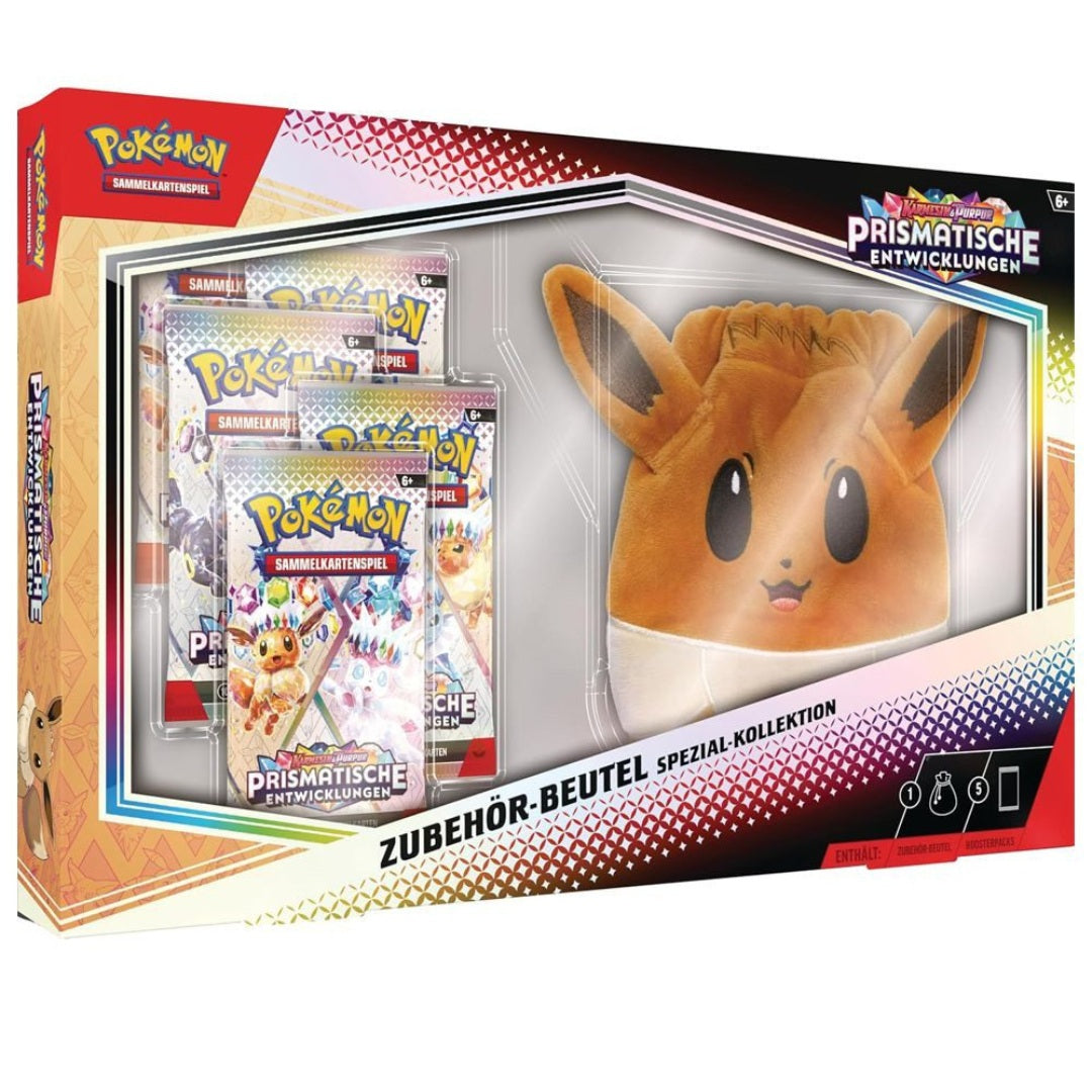 Pokémon Zubehör-Beutel Prismatische Entwicklungen - Sealed Kollektion TCG