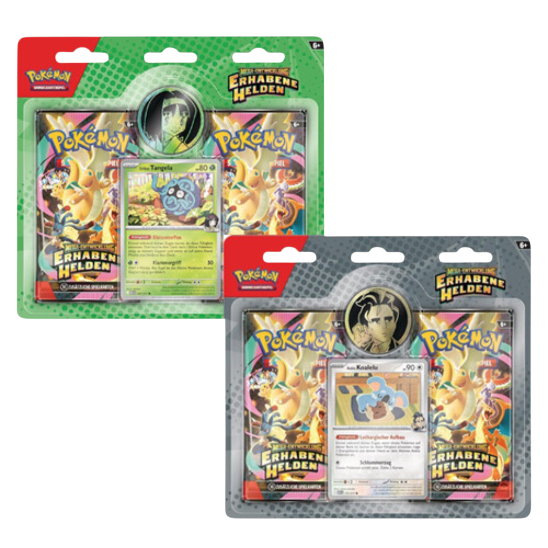2 Stück Mega Entwicklung - Erhabene Helden 2-Pack Blister (Bundle - beide Versionen)