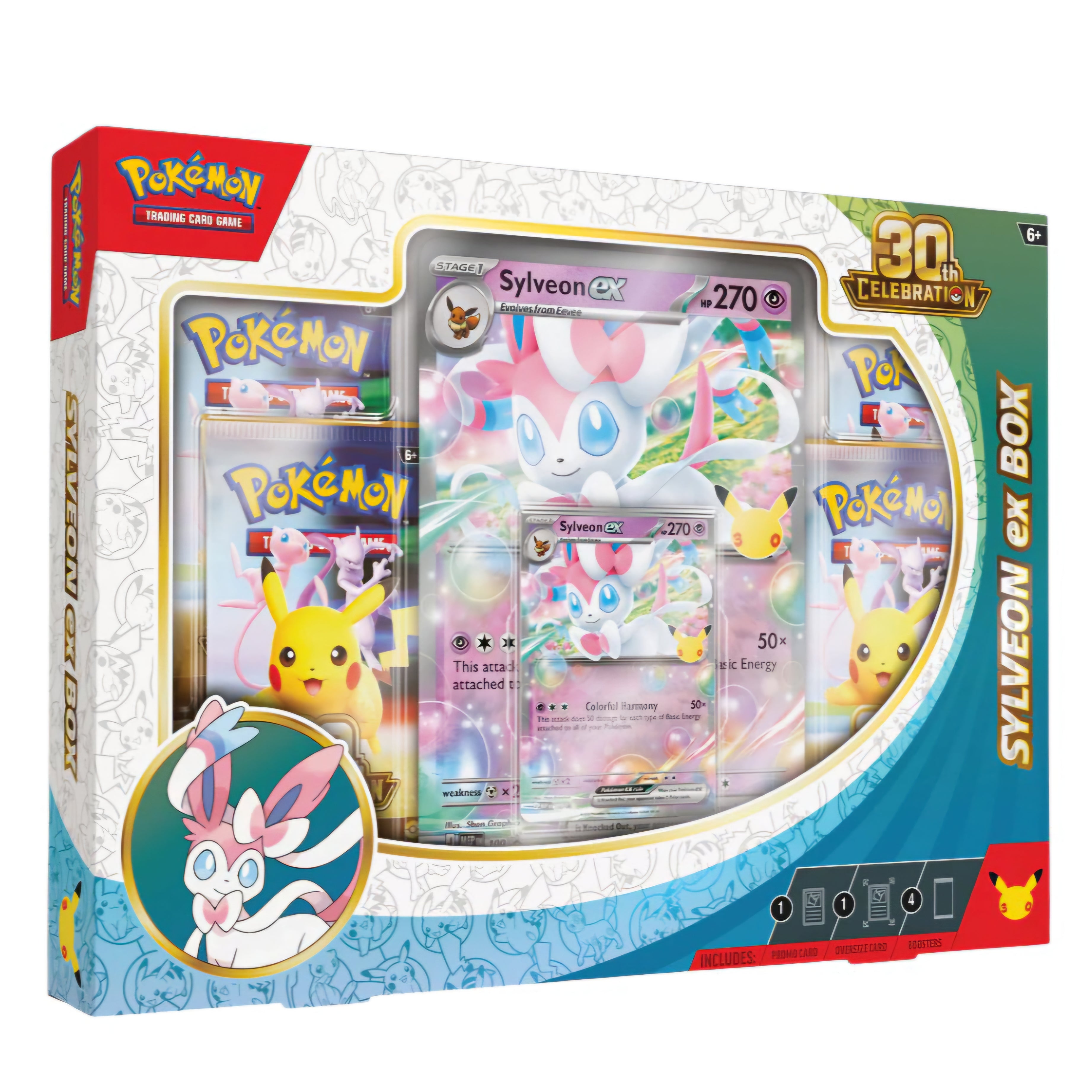 Vorbestellung - Pokemon Sylveon EX Box - 30th Celebration (ENG)