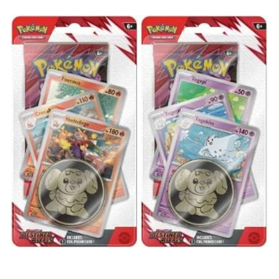 Pokémon Destined Rivals Premium Checklane Blister (ENG)
