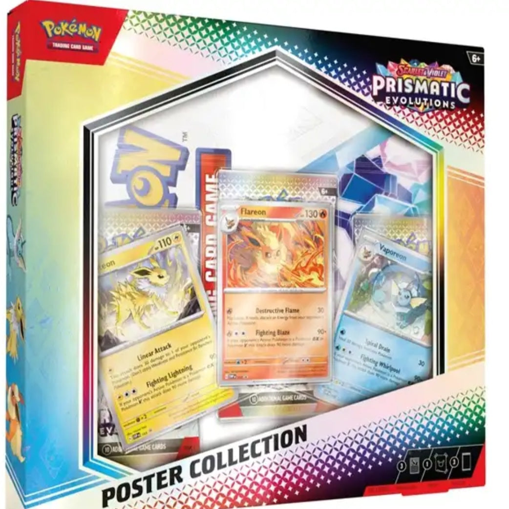Pokémon Prismatic Evolutions Poster Collection (ENG)
