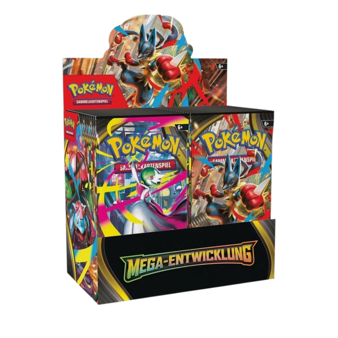 Pokémon Mega Entwicklung 36er Display