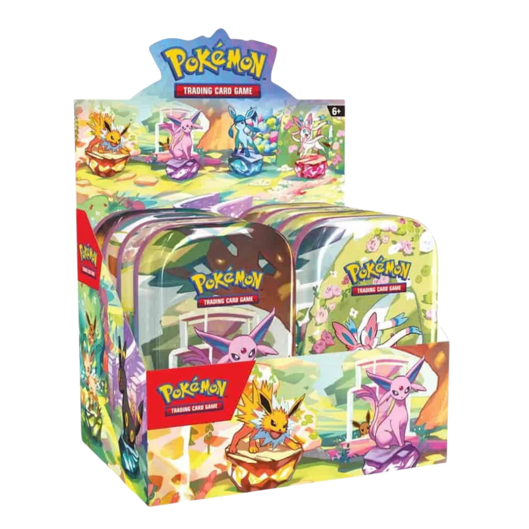 Pokemon - Prismatische Entwicklungen Mini-Tin Display