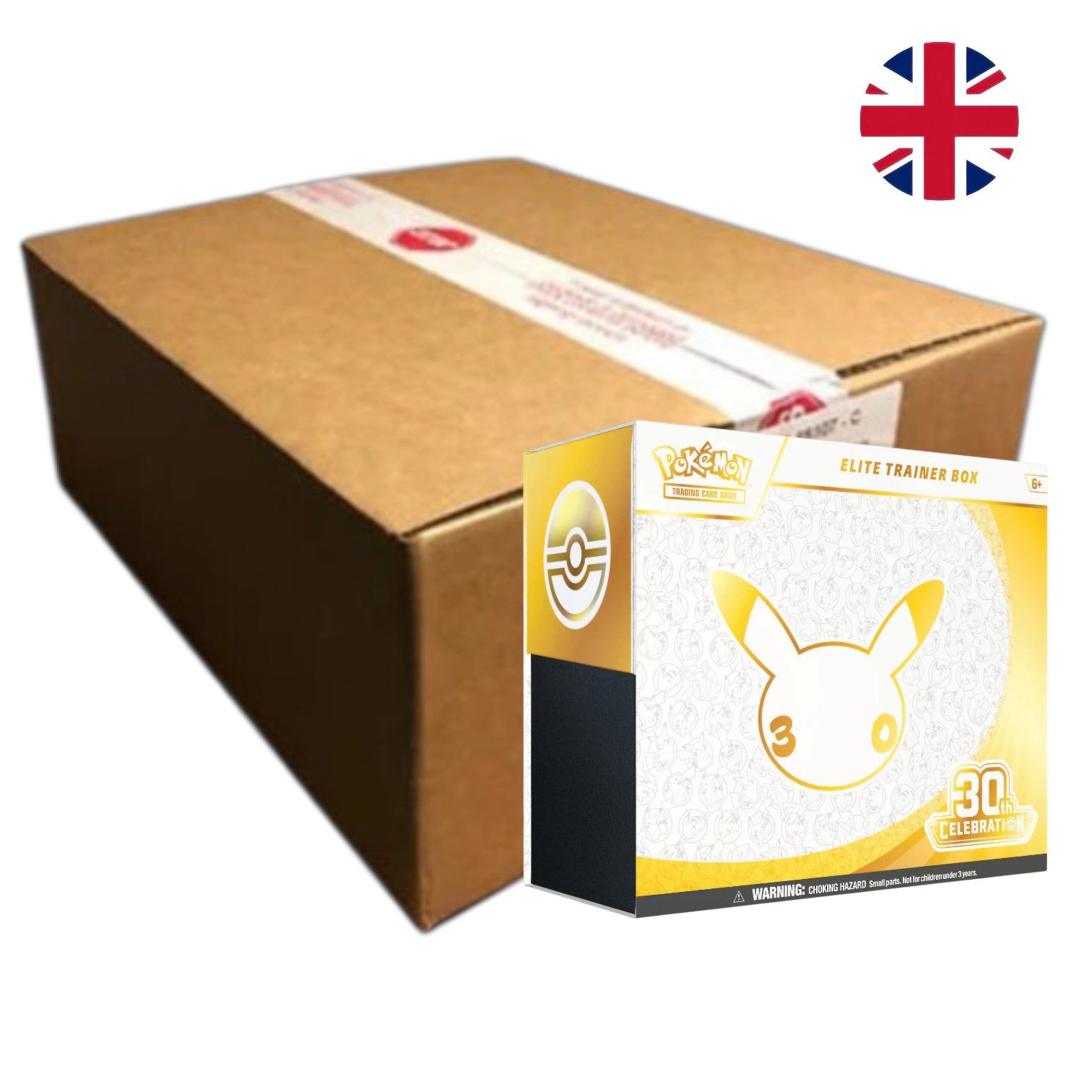 Vorbestellung - Sealed Case Pokemon 30TH Celebration Elite Trainer Box (ENG) 10 Stück