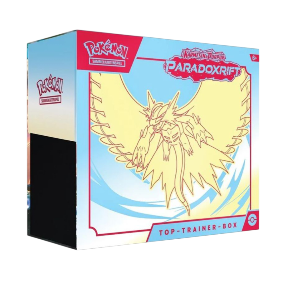Pokémon Paradoxrift Top Trainer Box Donnersichel