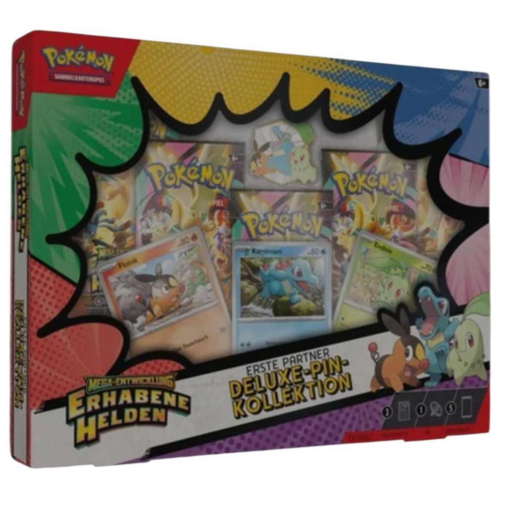 Pokemon - Mega-Entwicklung Erhabene Helden Deluxe-Pin-Kollektion